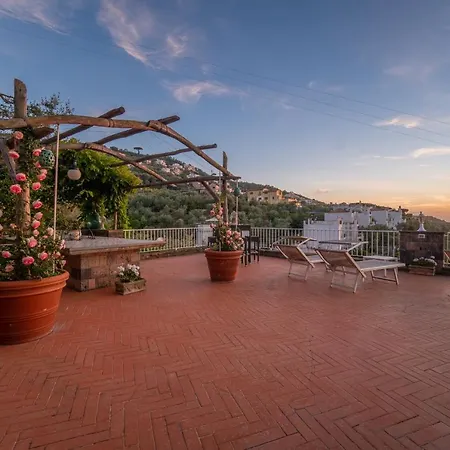Villa Carolina Sorrento Private Heated Pool And Sea View Villa