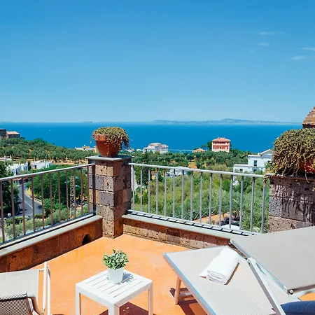 Villa Carolina Sorrento Private Heated Pool And Sea View * Sorrento