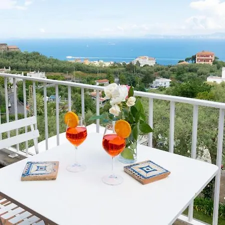Villa Carolina Sorrento Private Heated Pool And Sea View Villa