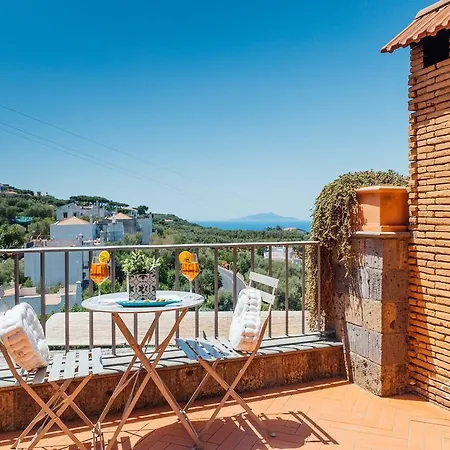 Villa Carolina Sorrento Private Heated Pool And Sea View Villa